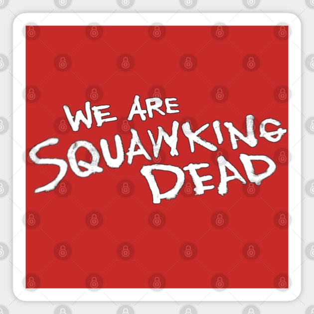 TWDSeason9 LOGO Magnet by SQUAWKING DEAD